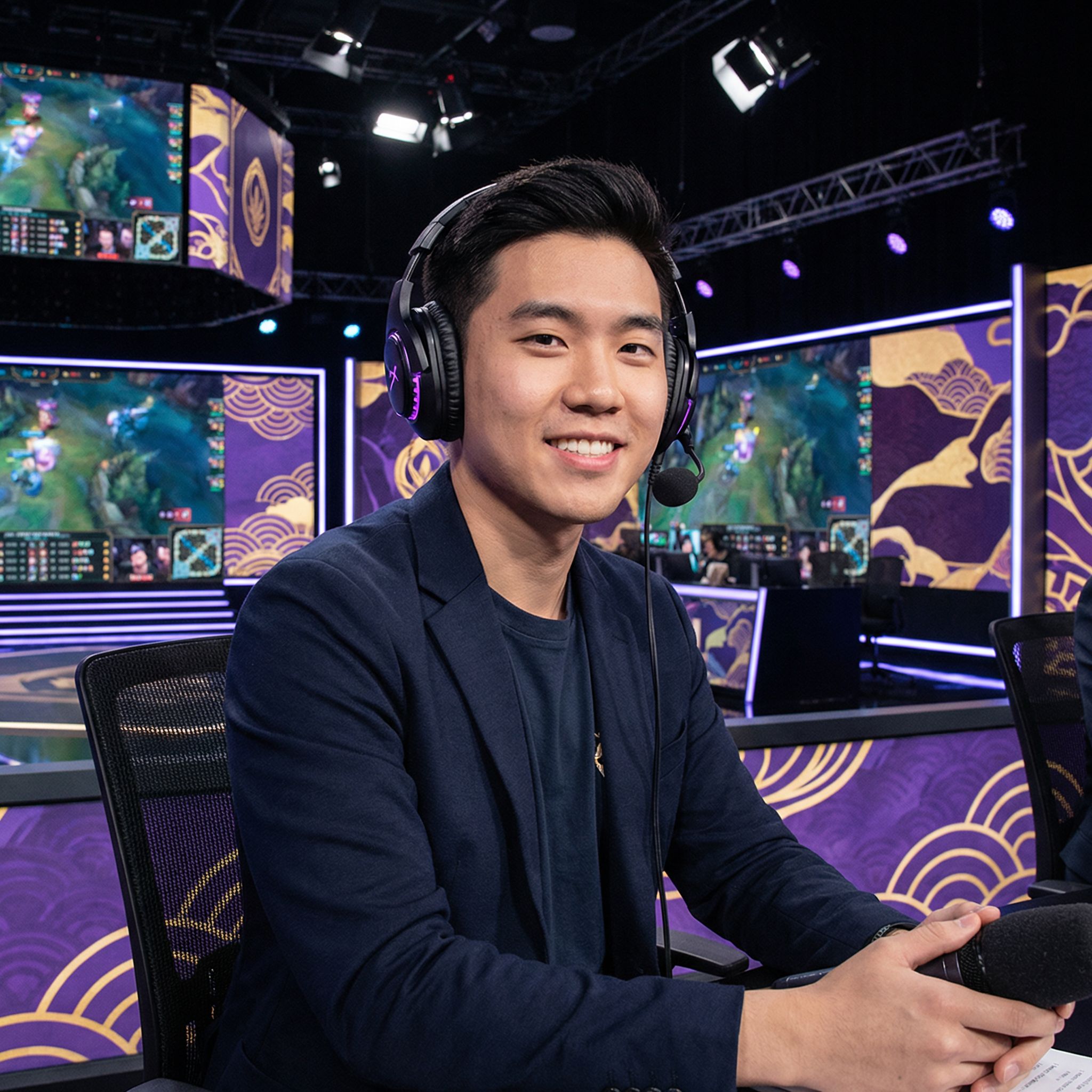 小蓝视频首席解说陈逸风